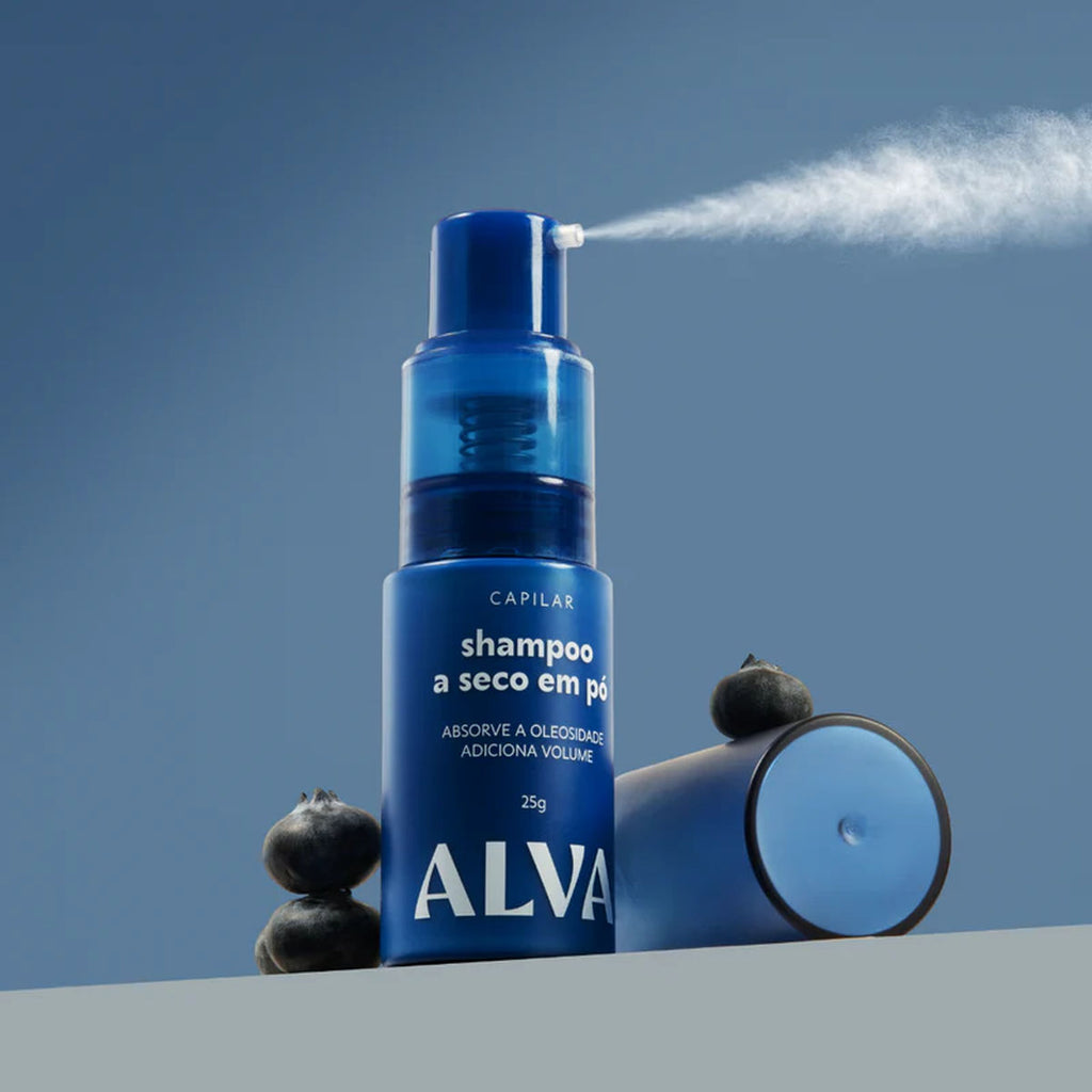 Shampoo a Seco em Pó 25g Alva Personal Care