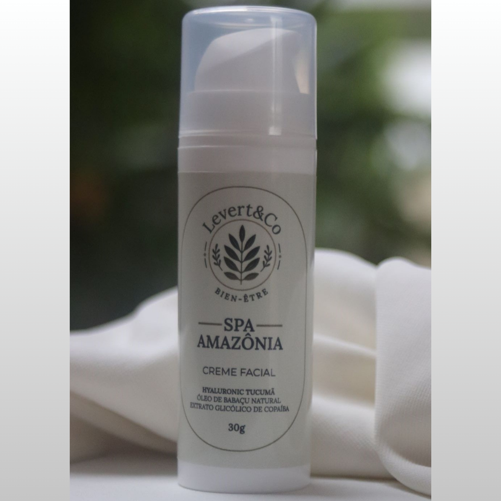 Creme Facial Hyaluronic Tucumã – Hidratação, Nutrição e Revitalização 30G
