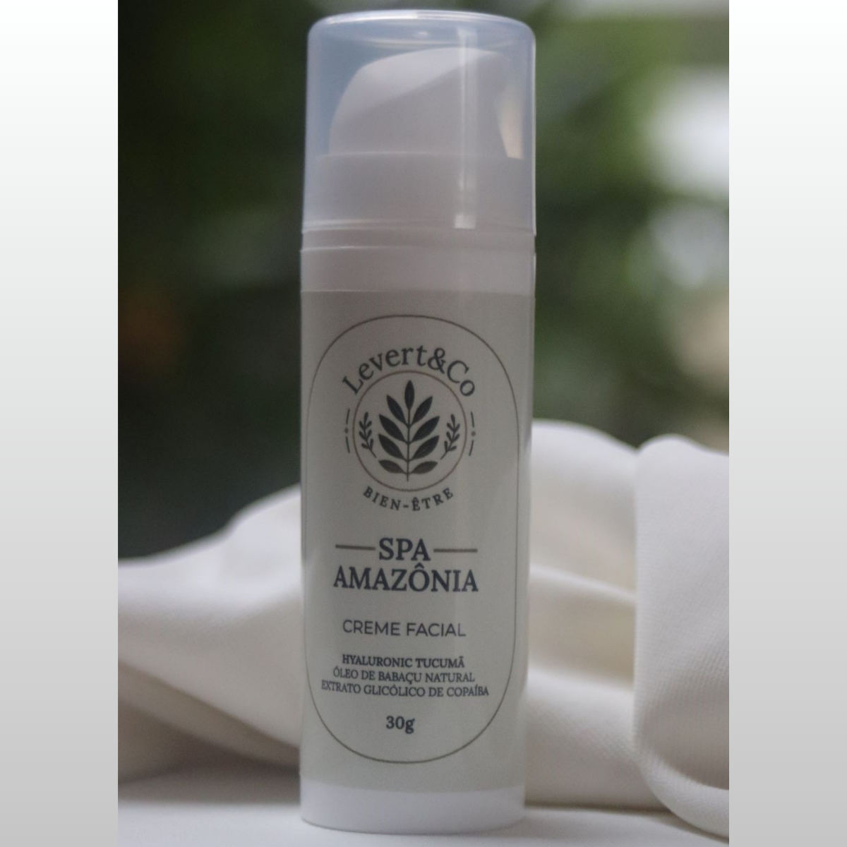 Creme Facial Hyaluronic Tucumã – Hidratação, Nutrição e Revitalização 30G