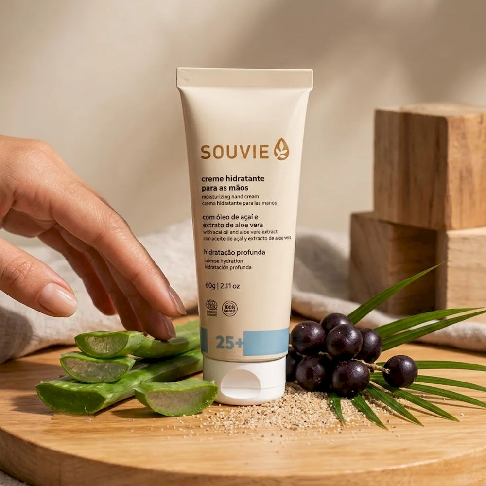 Creme Hidratante para as Mãos 25+ Souvie 60g
