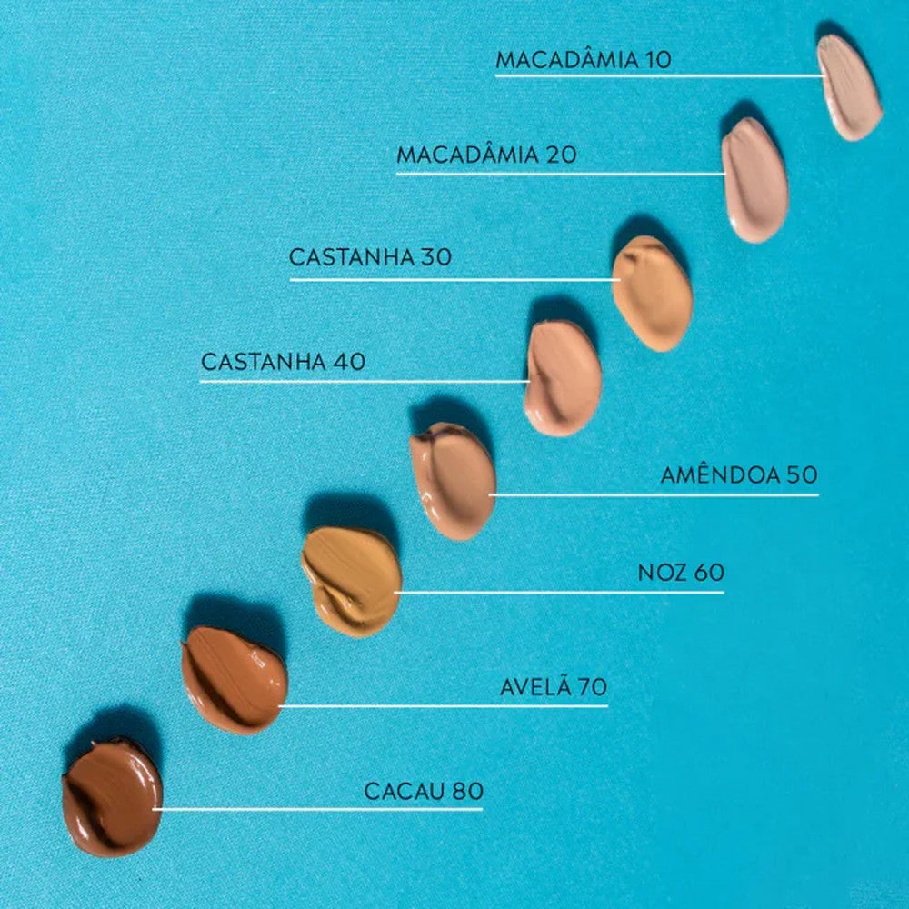Base Líquida Orgânica Souvie Cor 40 Castanha 30ml