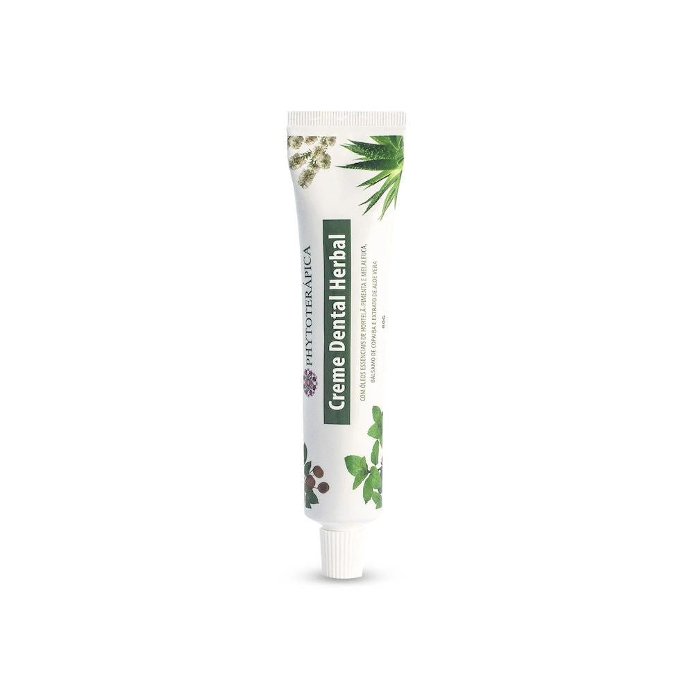 Creme Dental Adulto Melaleuca e Menta Phytoterápica 80g
