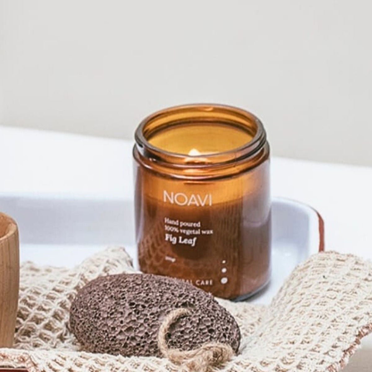 Vela Aromática Fig Leaf Noavi 200g