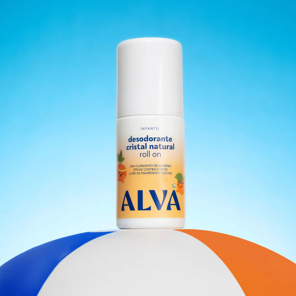 Desodorante Roll-on Infantil Laranja Doce 50ml Alva