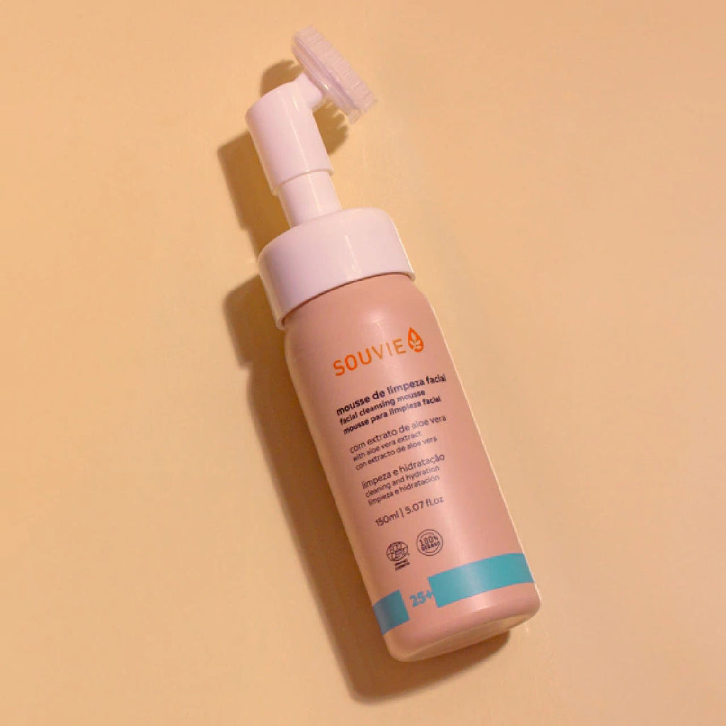 Mousse de Limpeza Facial 25+ Souvie 150ml