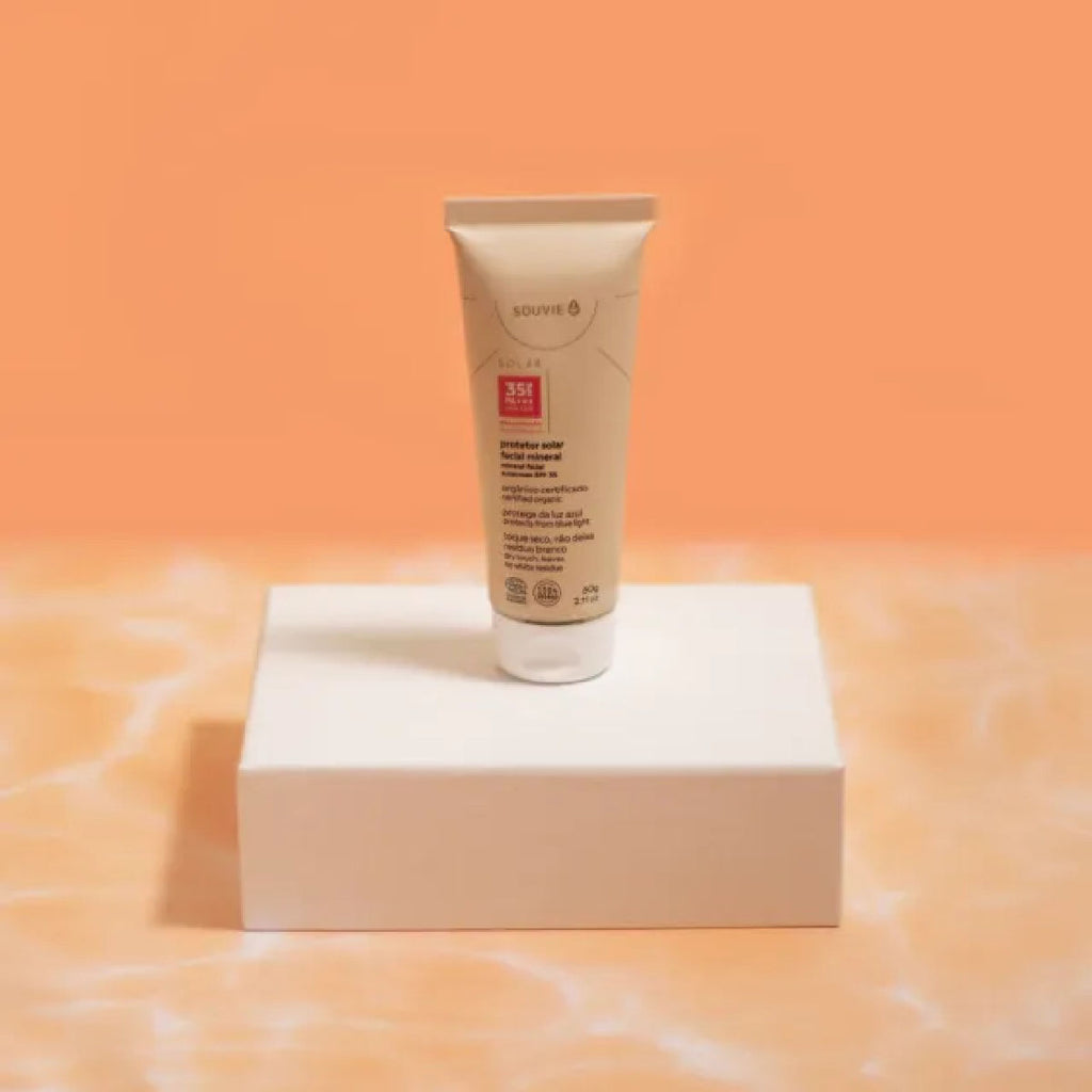 Protetor Solar Facial Mineral FPS 35 Souvie 60g
