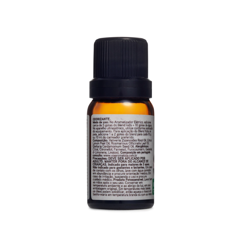 Blend de Óleos Essenciais Kids Ei, Atenção! Via Aroma 10ml – Concentração e Foco para Crianças