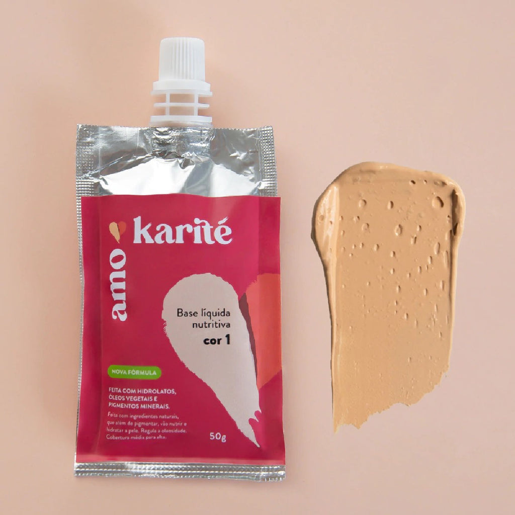 Base Liquida Nutritiva 50g Cor 1.0 - AmoKarité