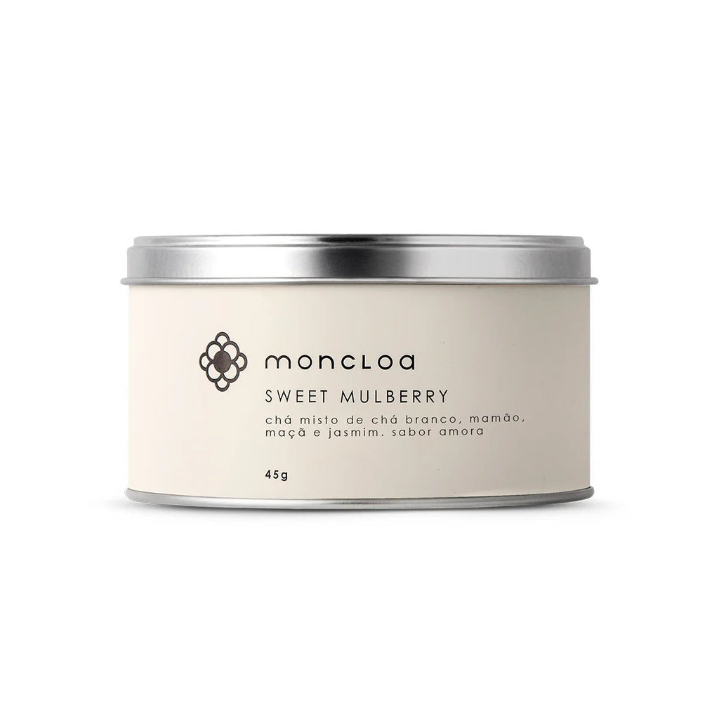 Chá Branco Sweet Mulberry Moncloa Lata 45g
