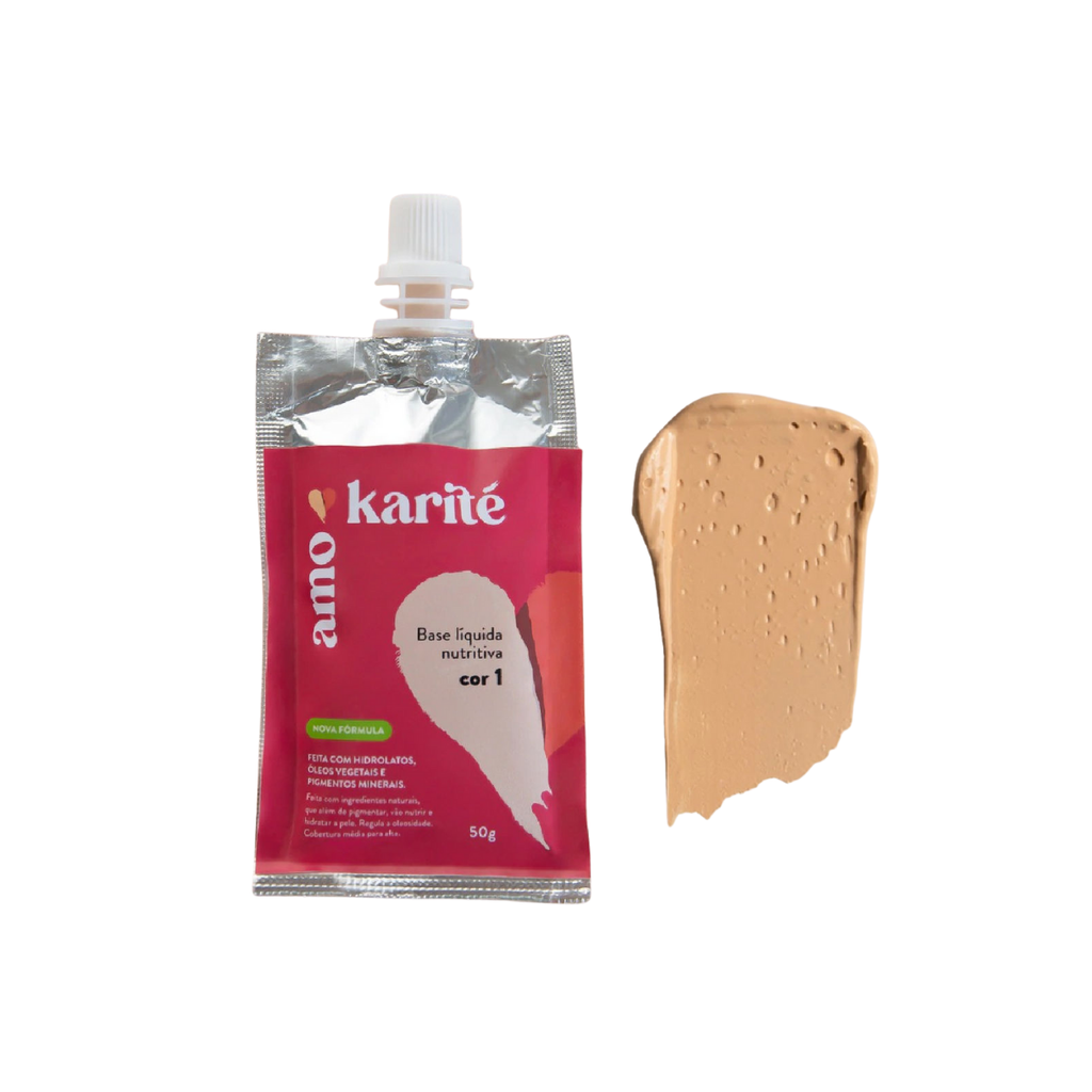 Base Liquida Nutritiva 50g Cor 1.0 - AmoKarité