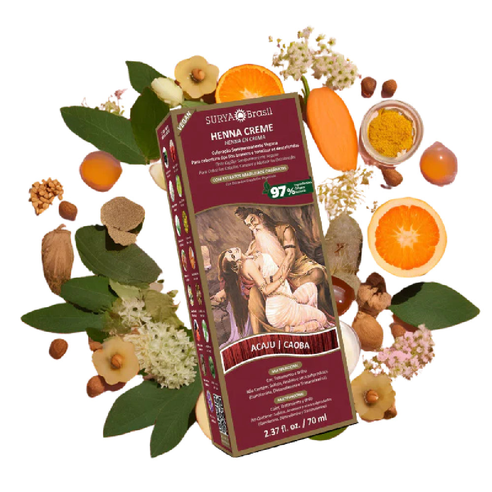 Henna Creme Acaju Surya Brasil 70ml