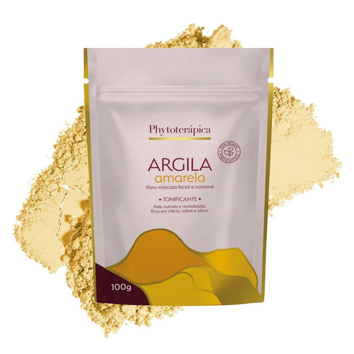 Argila Amarela 100g - Phytoterápica