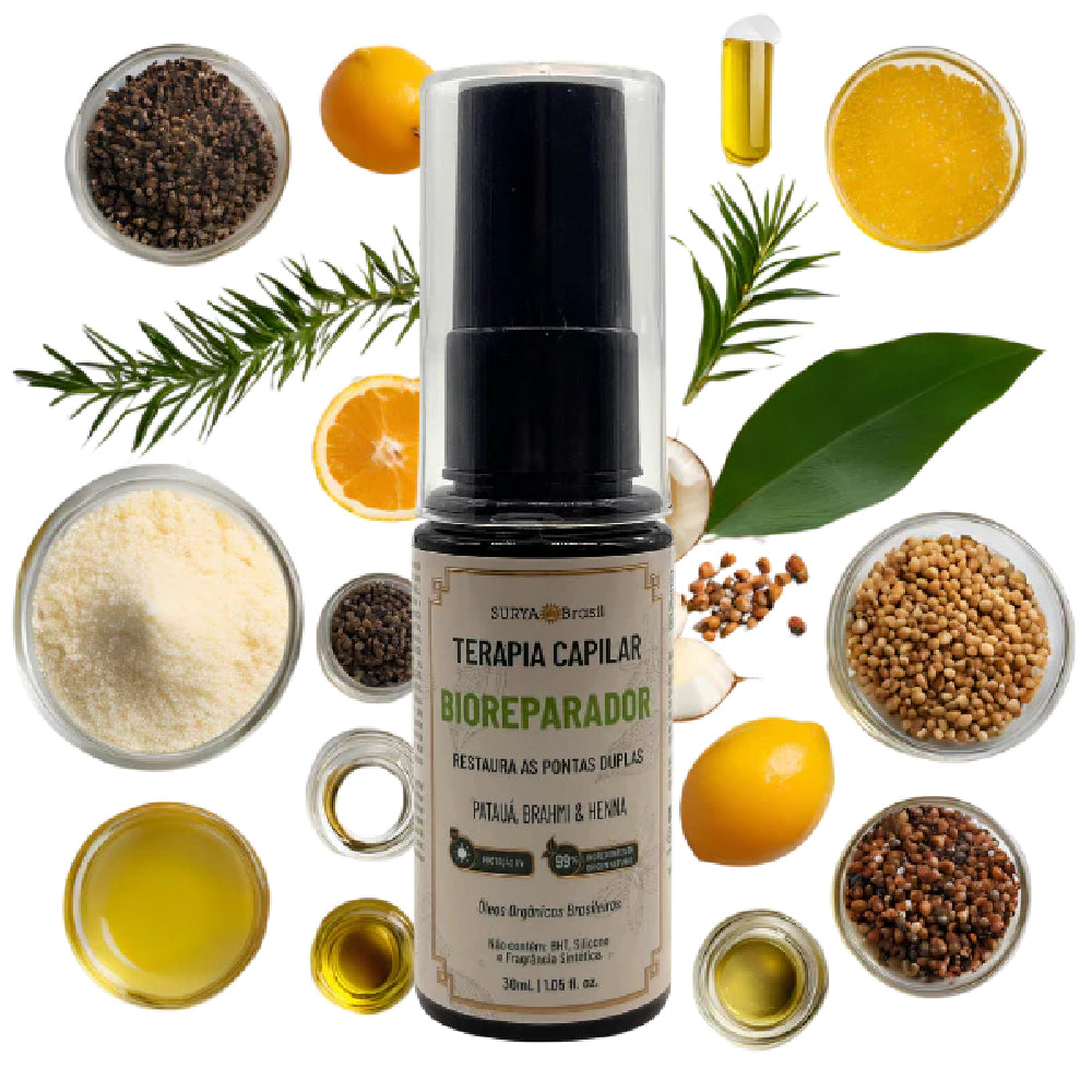Bio Reparador de Pontas Natural Surya Brasil 30ml
