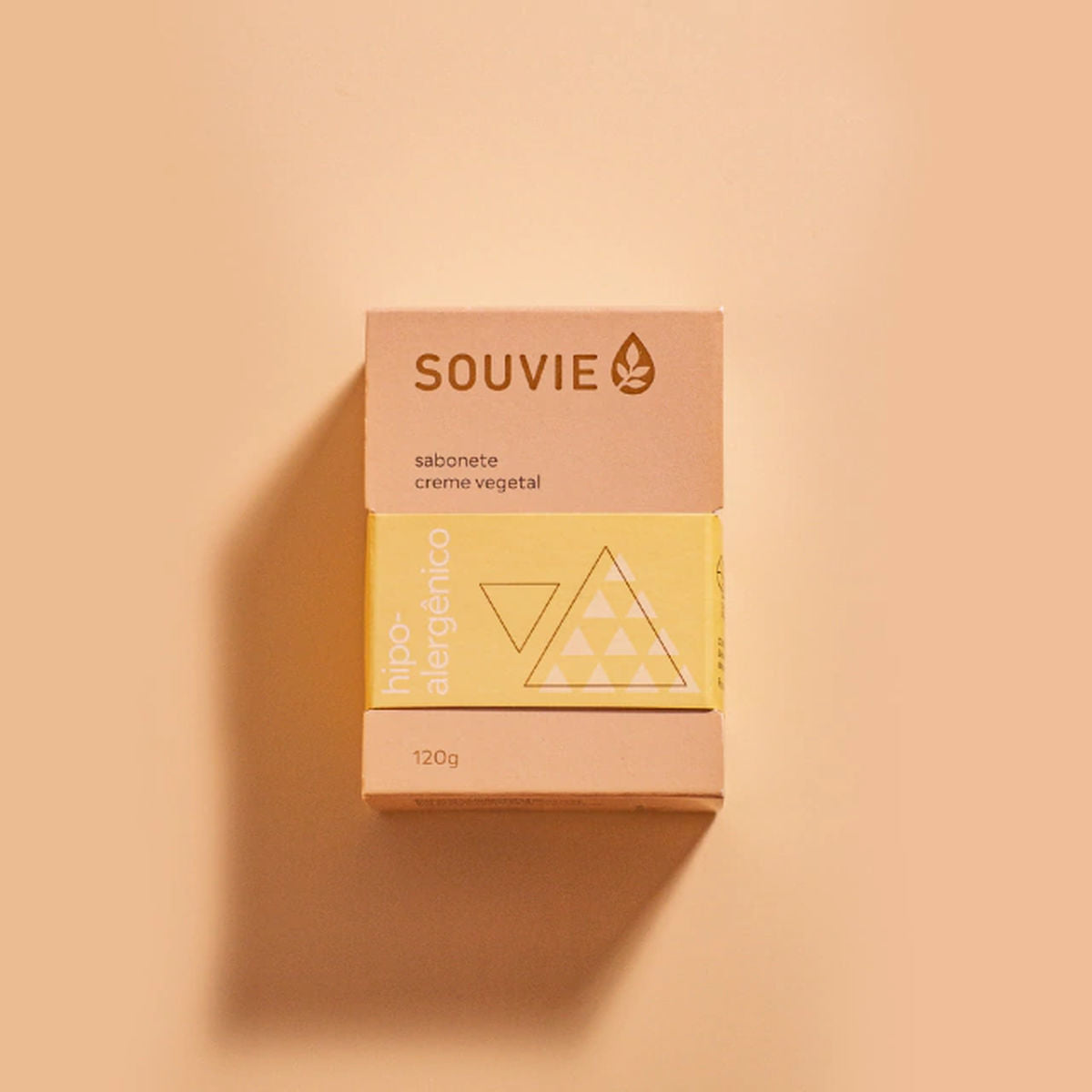 Sabonete Creme Vegetal Hipo Alergênico Souvie 120g