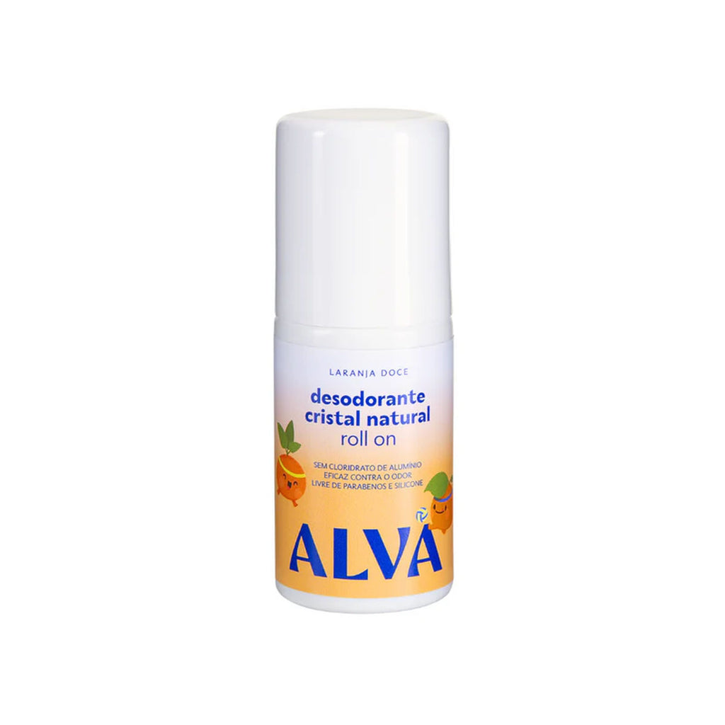 Desodorante Roll-on Infantil Laranja Doce 50ml Alva