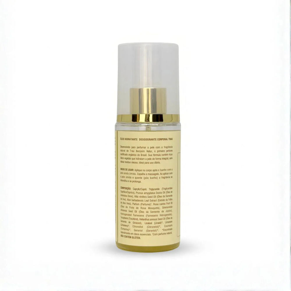 Óleo Hidratante Desodorante Corporal Trau Herbia 140ml