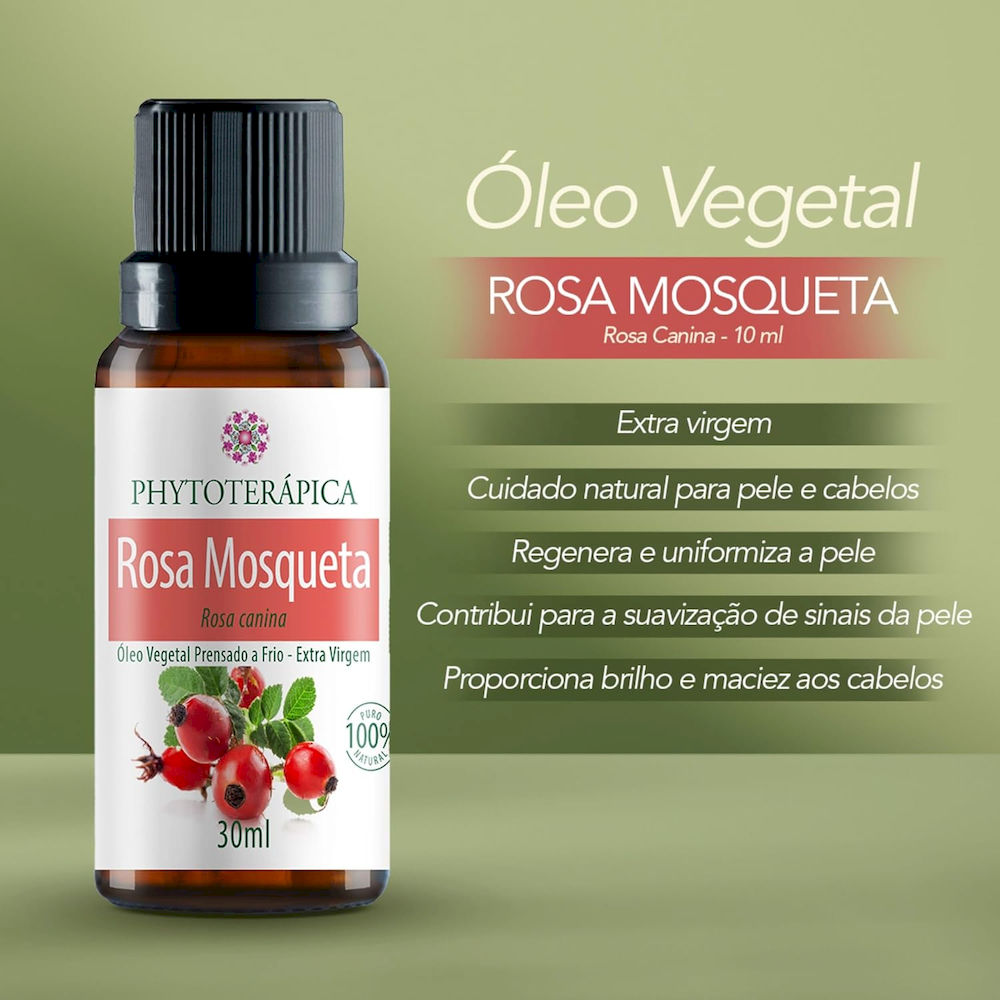 Óleo Vegetal de Rosa Mosqueta Phytoterápica 30ml