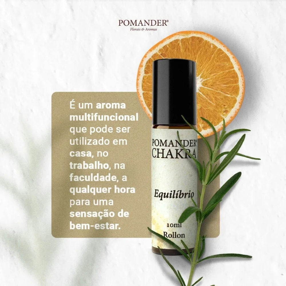 Pomander Chakra Equilíbrio Rollon 10ml