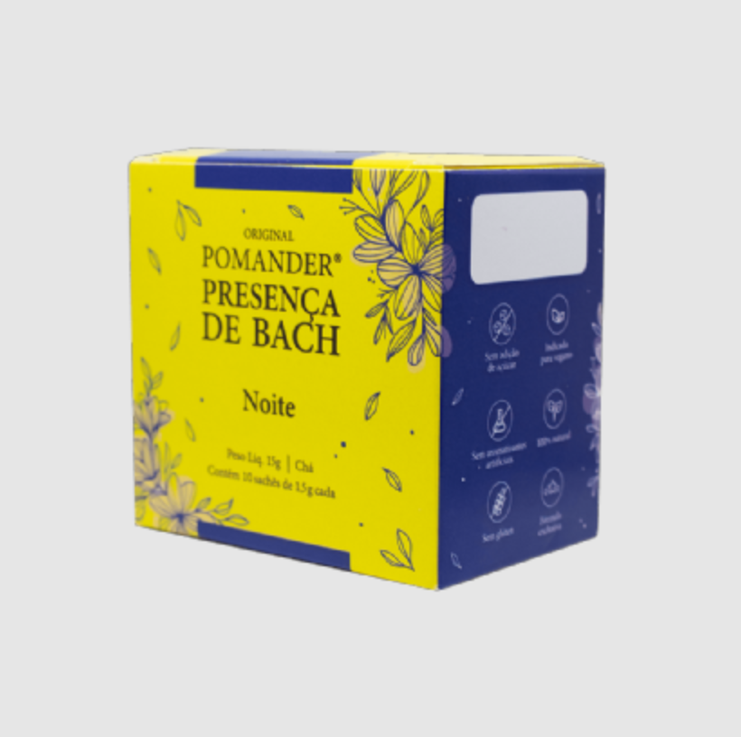 Pomander Chá Presença de Bach Noite – 15g (10 sachês)