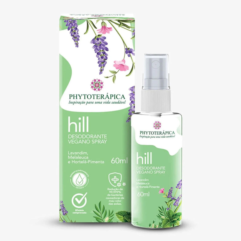 Desodorante Vegano Spray Hill Phytoterápica 60ml