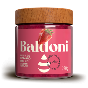 GELEIA BALDONI MORANGO POTE 270G