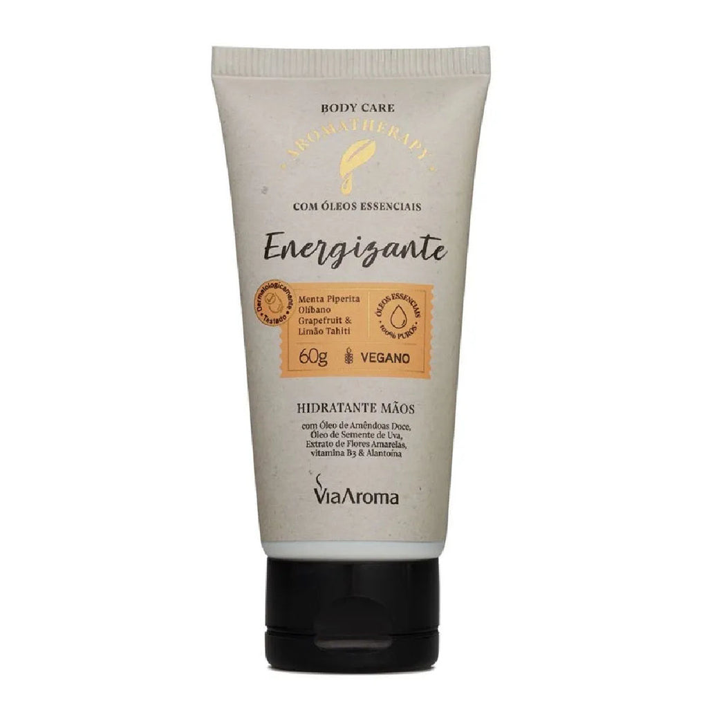 Hidratante Mãos Energizante Aromatherapy 60g Via Aroma