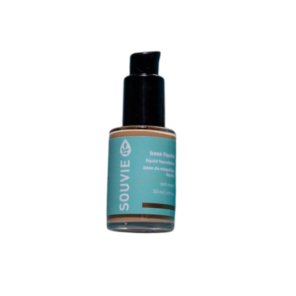 Base Líquida Orgânica Souvie Cor 50 Amêndoa 30ml