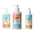 Kit Infantil Natural Verdi – Shampoo, Condicionador e Leave-in com Lavanda, Laranja Doce e Camomila