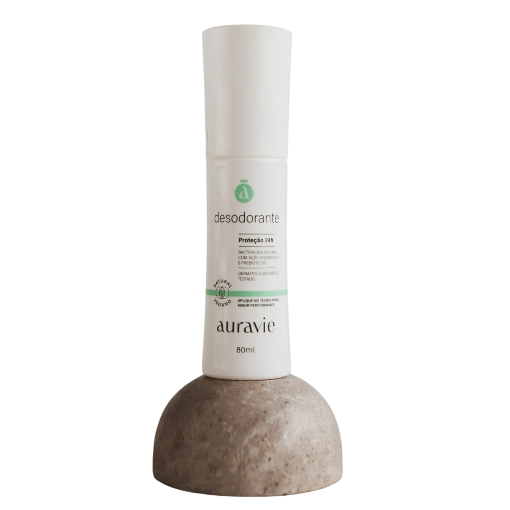 Desodorante Natural e Vegano Spray - Aura Bioma - 80 ml