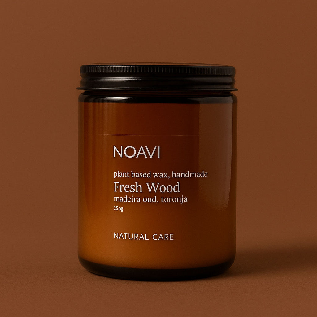 Vela Aromática Fresh Wood Noavi 200g