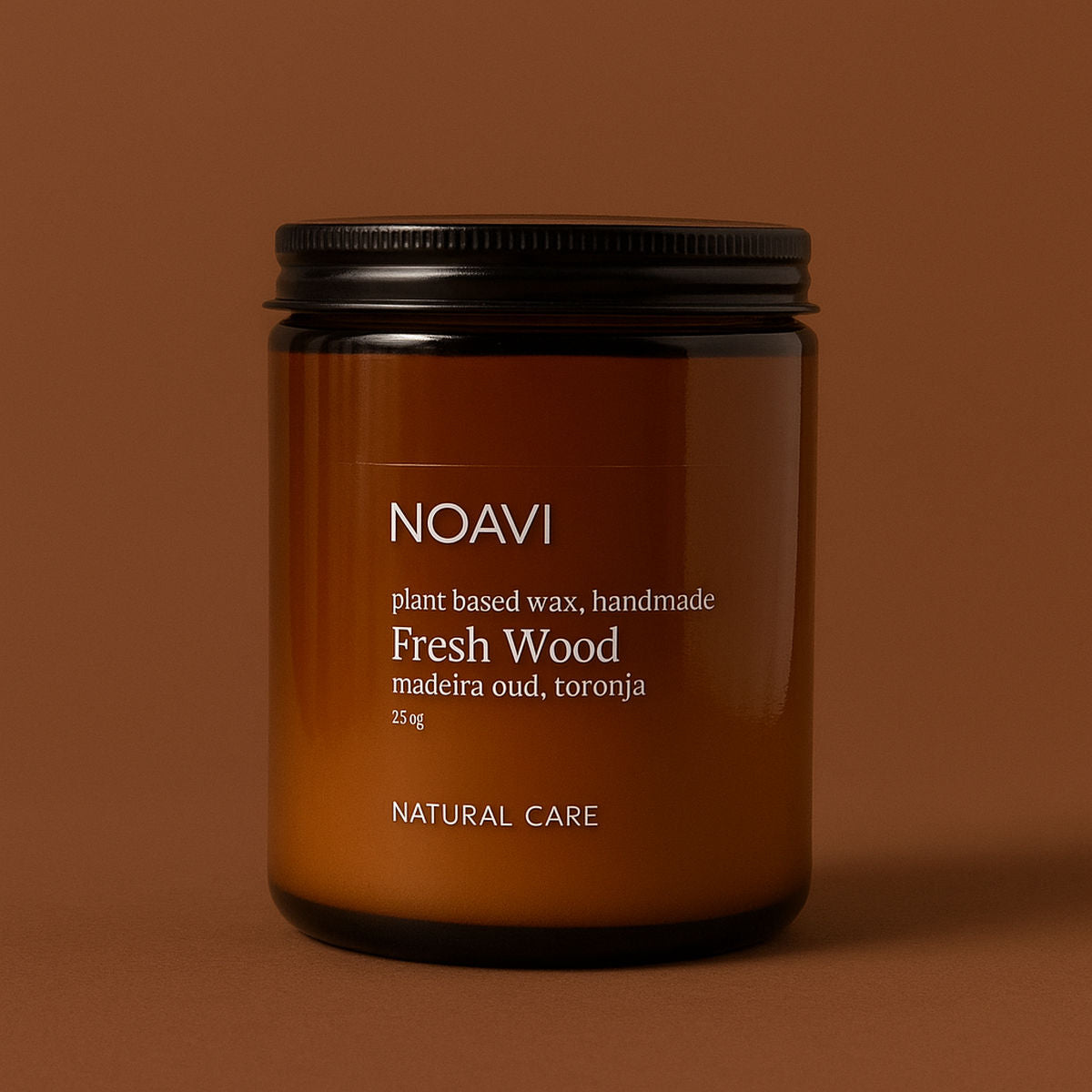 Vela Aromática Fresh Wood Noavi 200g