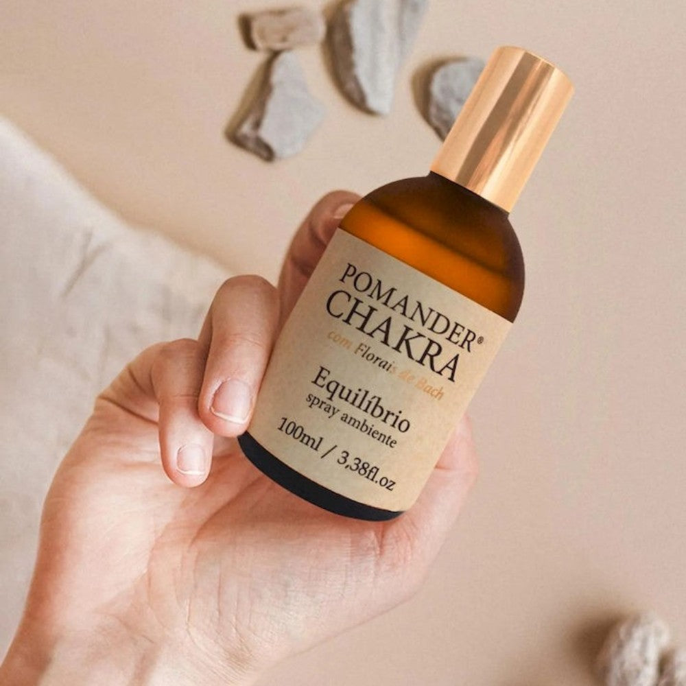 Kit Pomander Chakra Equilíbrio + Yoga Meditação Spray Ambiente - 100ml