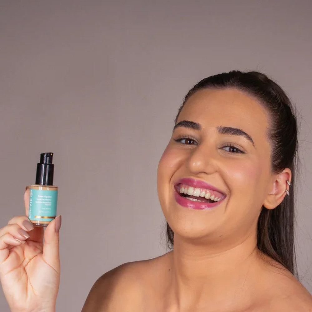 Base Líquida Orgânica Souvie Cor 30 Castanha 30ml