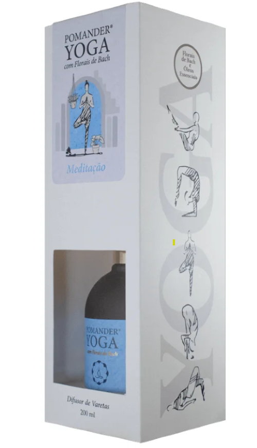 Pomander Yoga Meditação Difusor Varetas 200ML