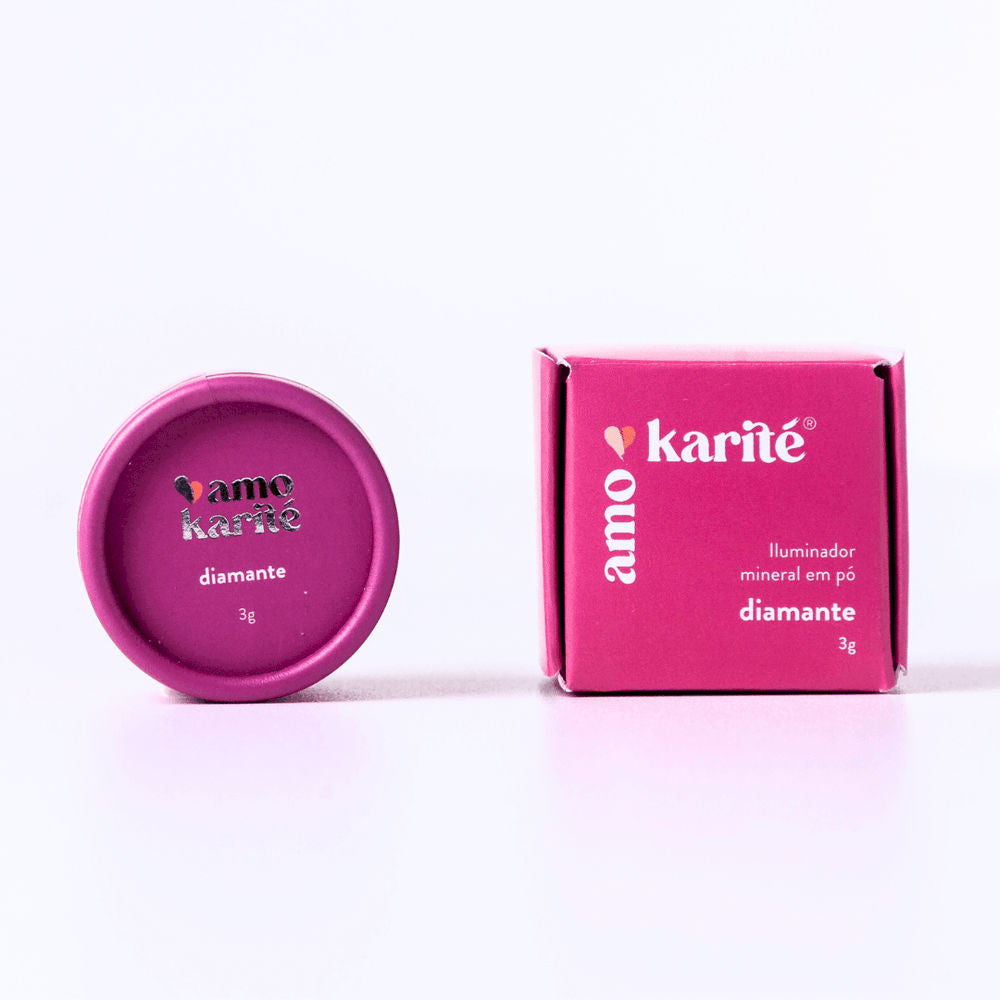 Iluminador Mineral em Pó - Diamante AmoKarité