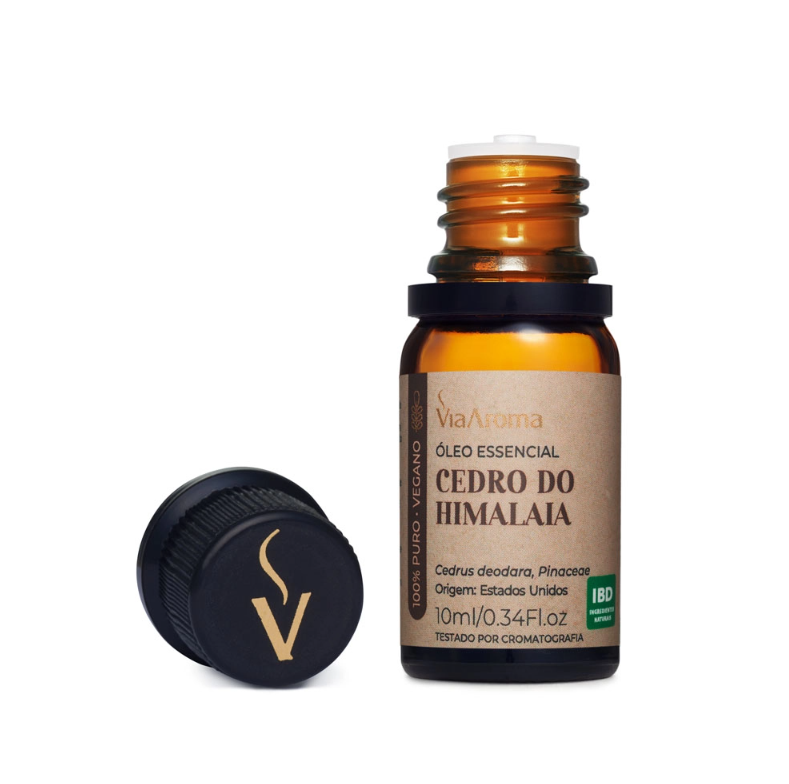 Óleo Essencial Cedro do Himalaia 100% Puro | Via Aroma