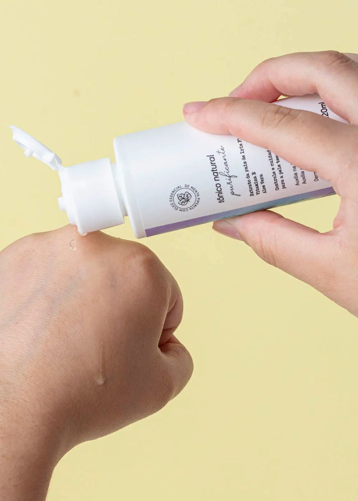 Tônico Facial Natural para Pele com Acne e Oleosa 120ml - Verdi