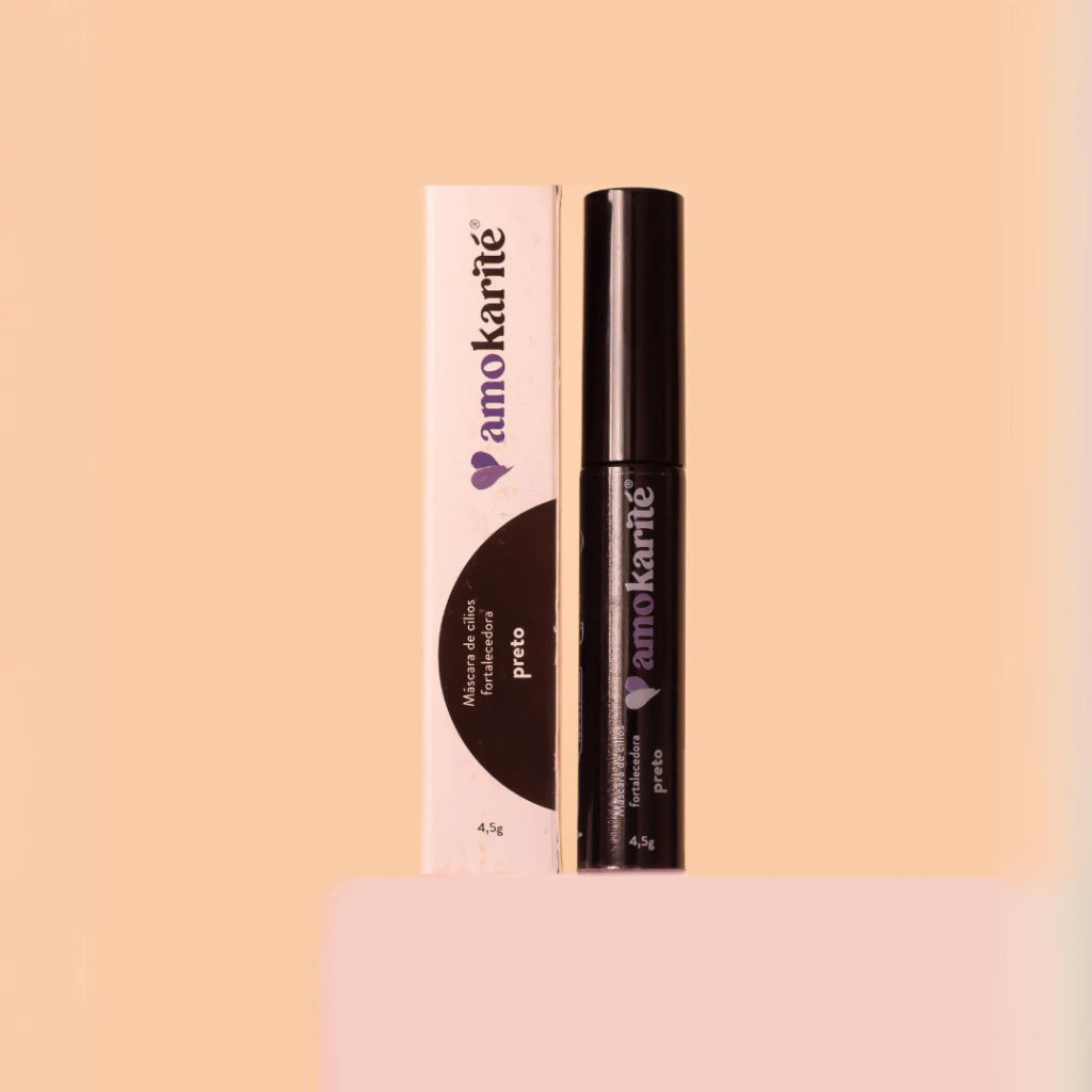 AmoKarité Máscara Fortalecedora de Cílios Natural Preta 10g
