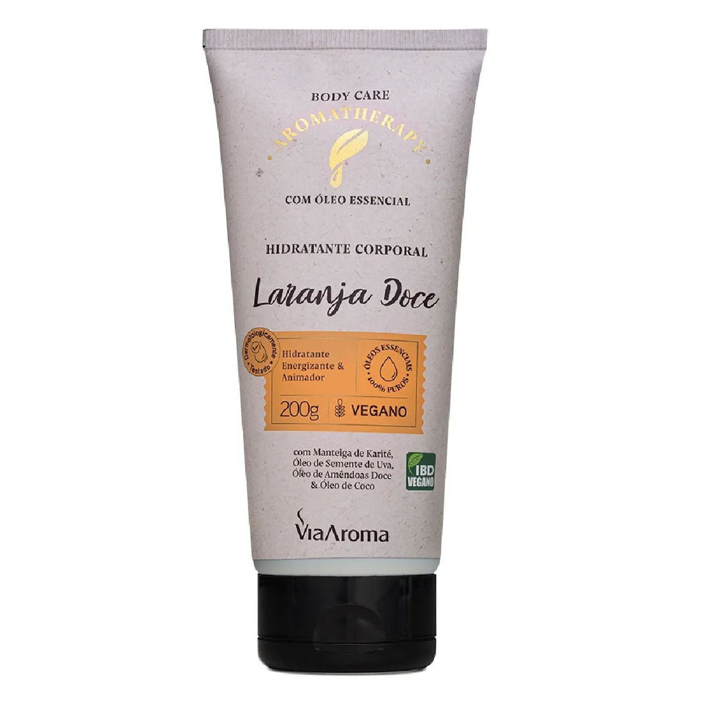 Hidratante Mãos Laranja Doce Aromatherapy 60g Via Aroma