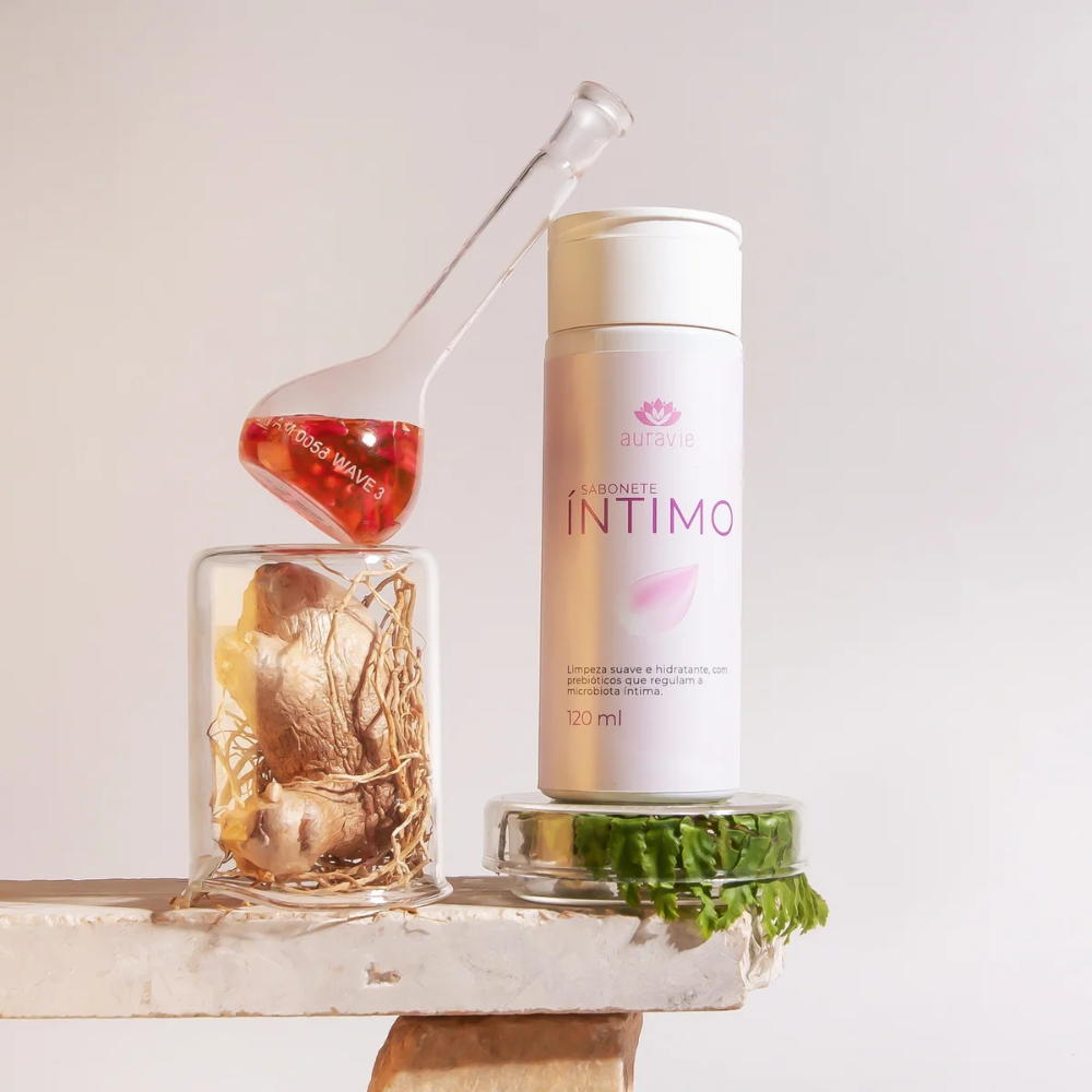 Sabonete Íntimo com Prebióticos - Vegano e Natural - 120ml