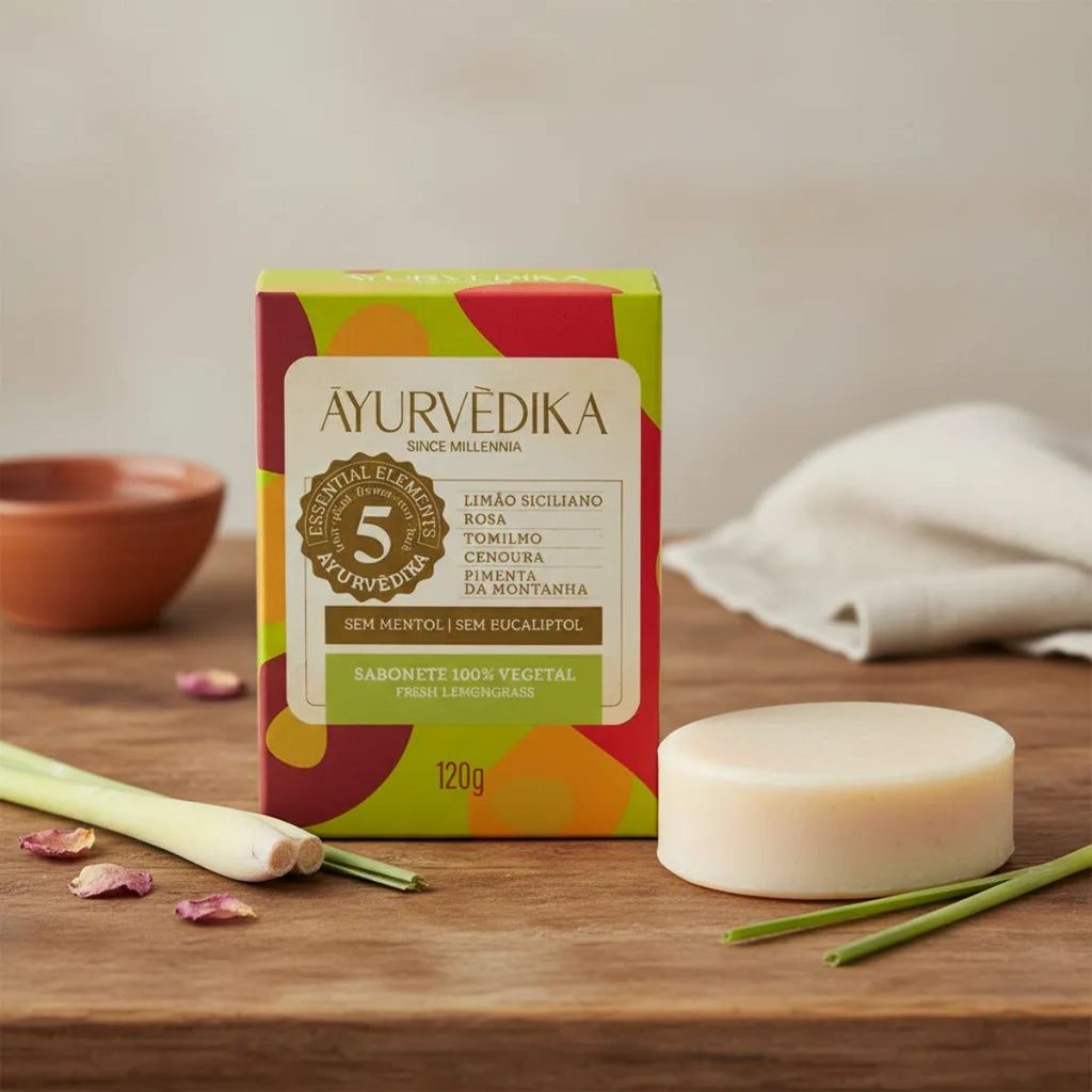 Sabonete 100% Vegetal Fresh Lemongrass