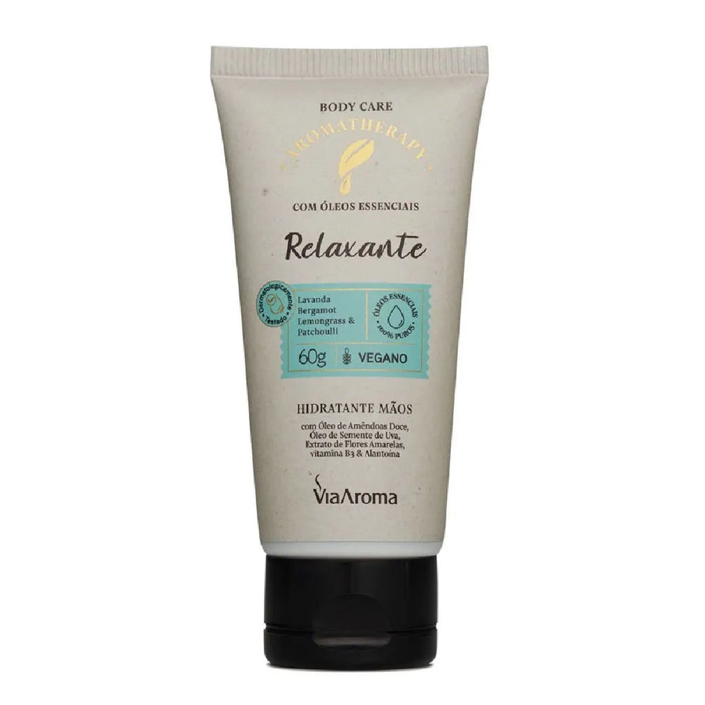 Hidratante Mãos Relaxante Aromatherapy 60g Via Aroma