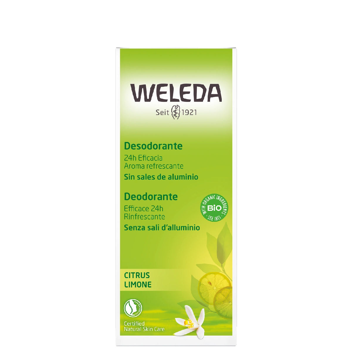 Desodorante Spray Weleda Citrus 100ml