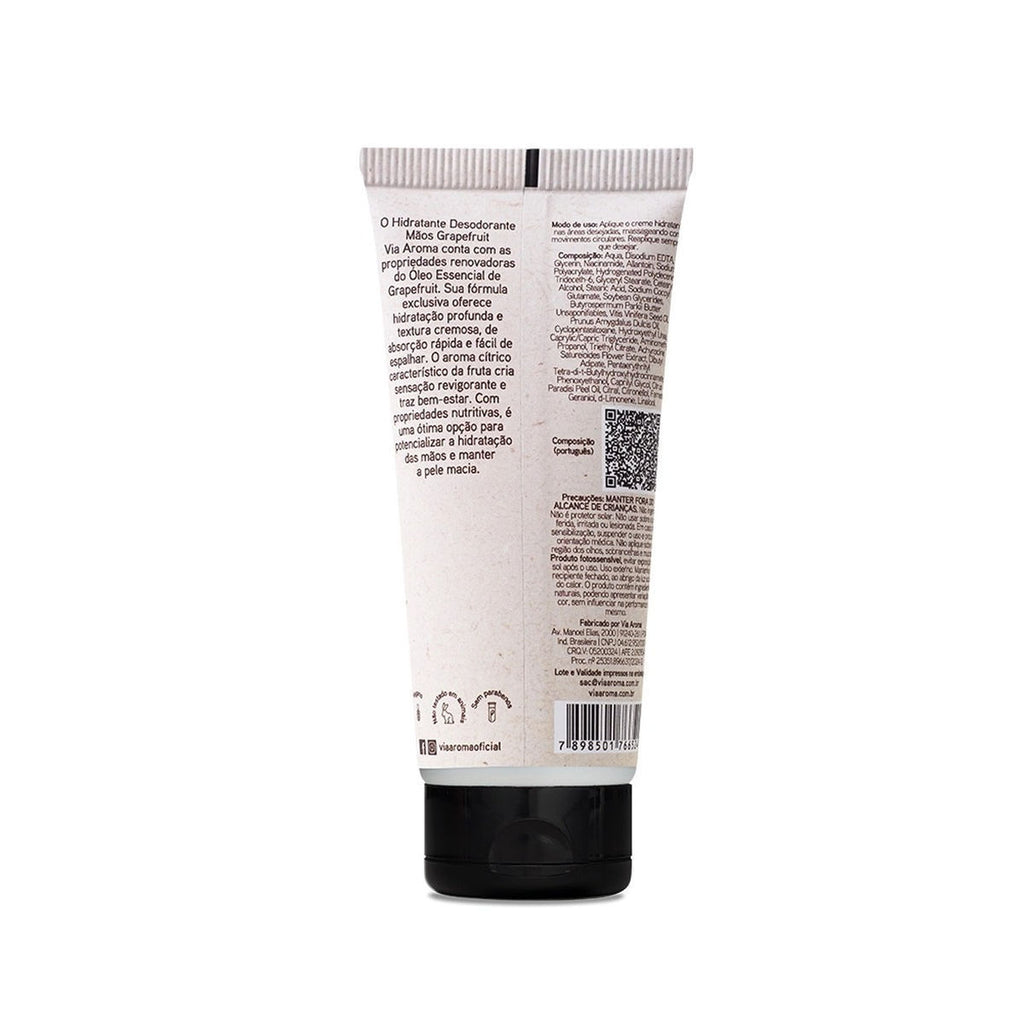Hidratante Mãos Grapefruit Aromatherapy Via Aroma 60g