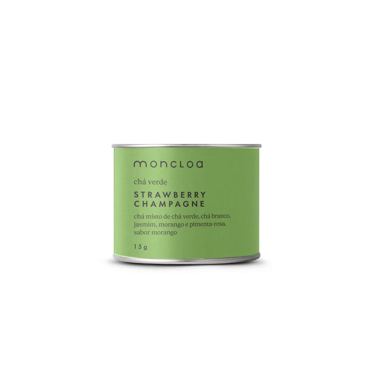 Chá Verde Strawberry Champagne Mini Lata 15g