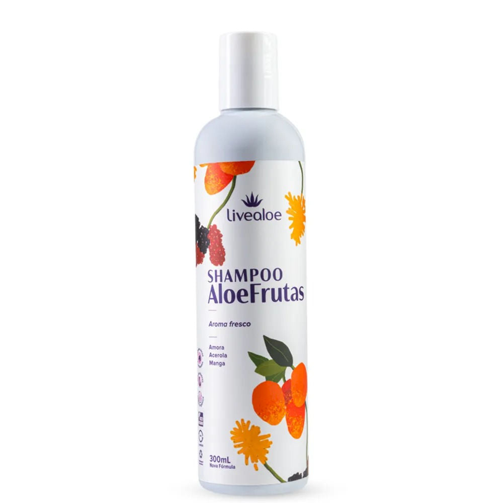 Shampoo Aloe Frutas Livealoe 300ml