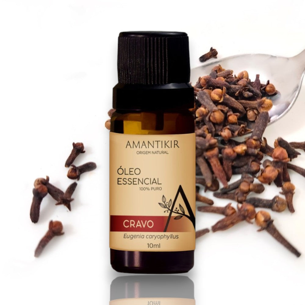 Óleo Essencial de Cravo 10ml - Amantikir