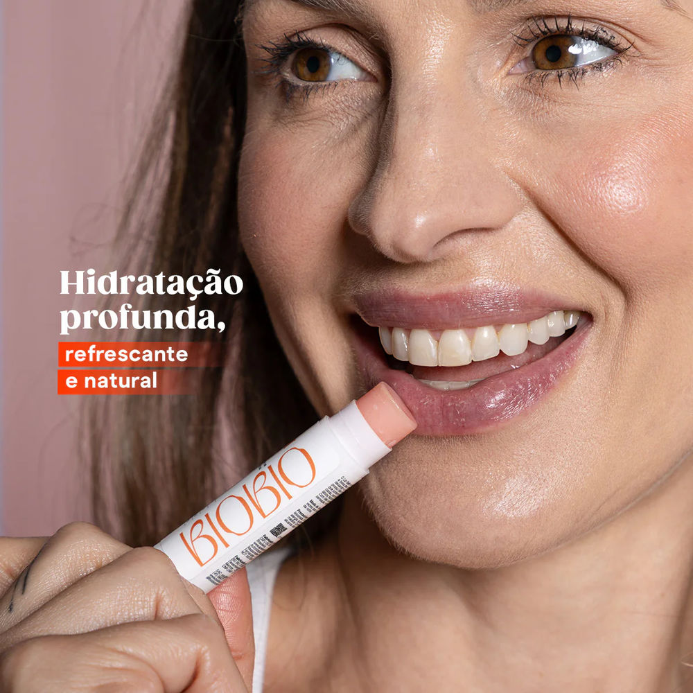 Lip Balm Protetor Labial Hidratante 4g - BioBio