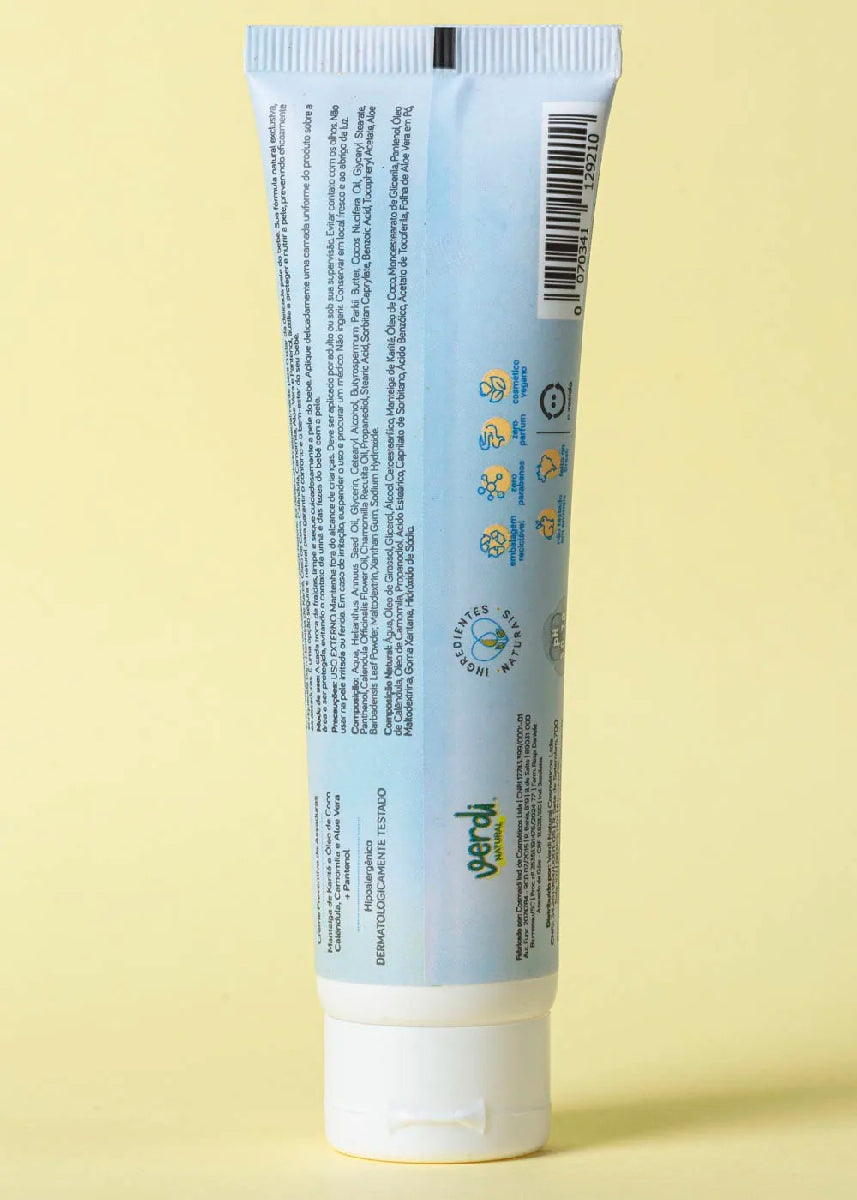 Creme Preventivo de Assaduras para Bebê Verdi Natural 85g
