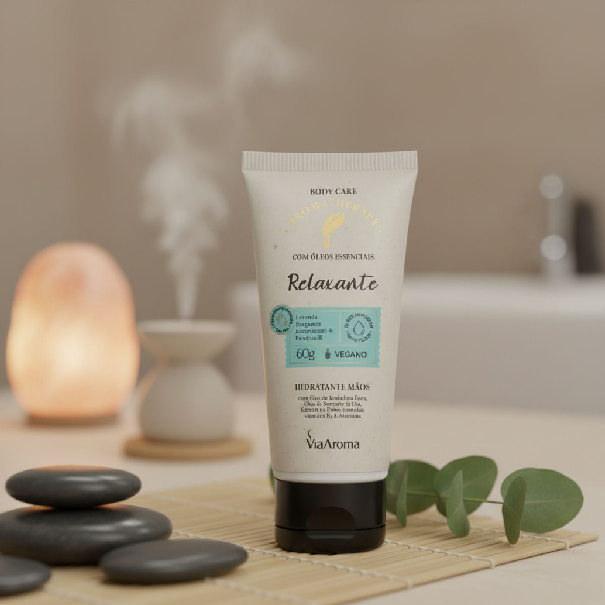 Hidratante Mãos Relaxante Aromatherapy 60g Via Aroma
